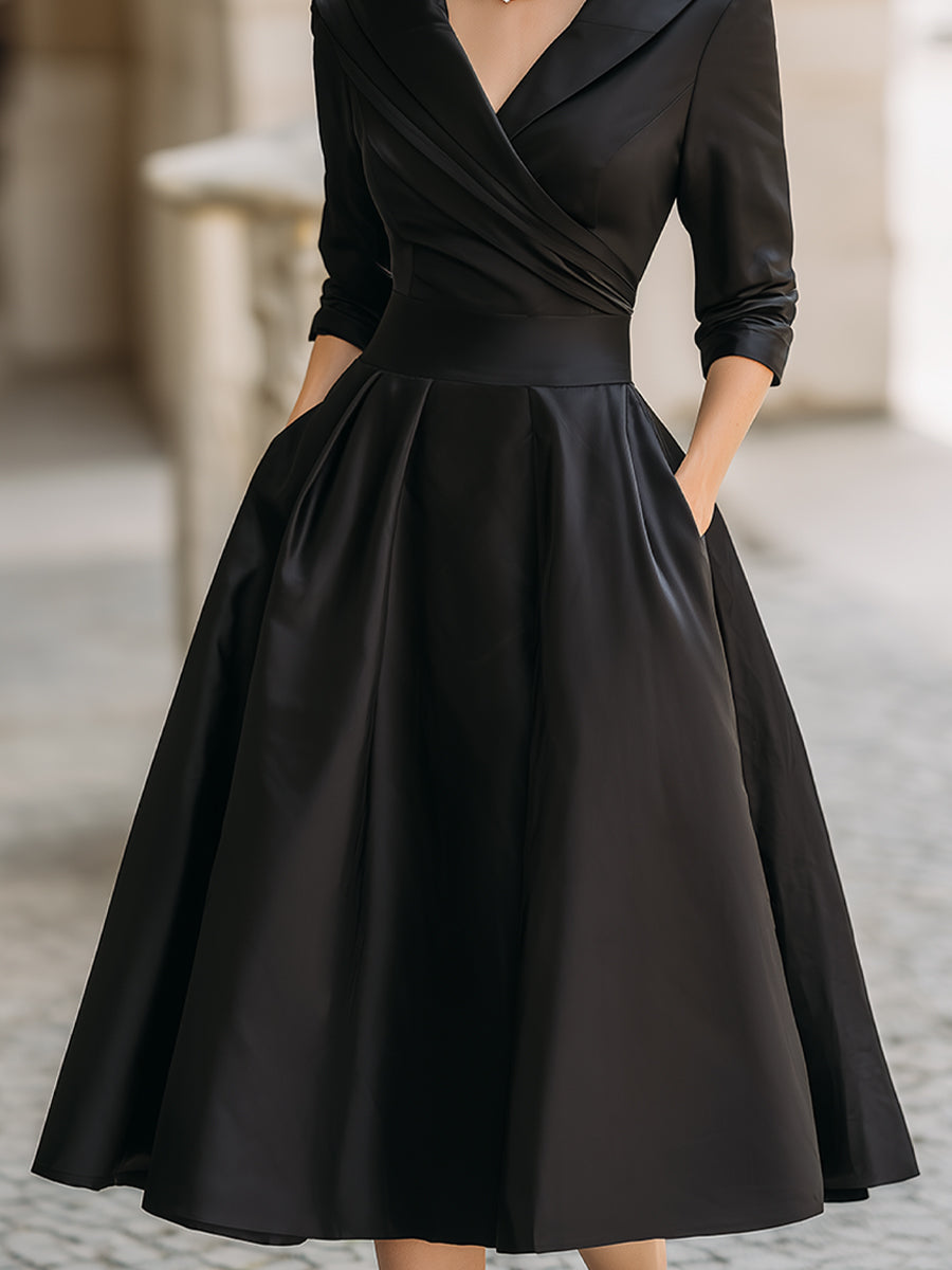 Lea™ - Elegant Midi Dress