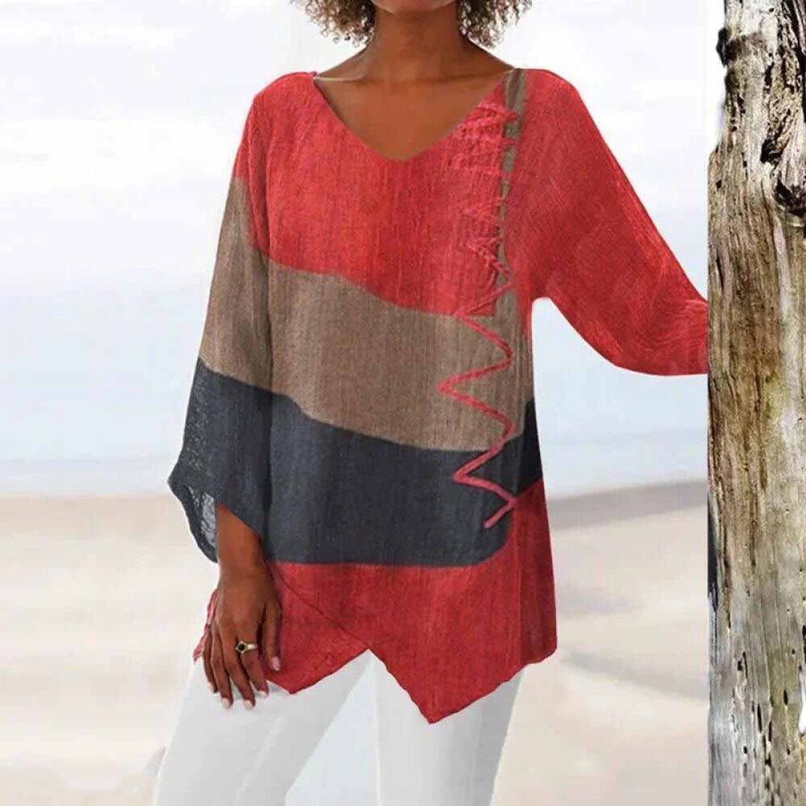 Gloria - Long Sleeve Blouse