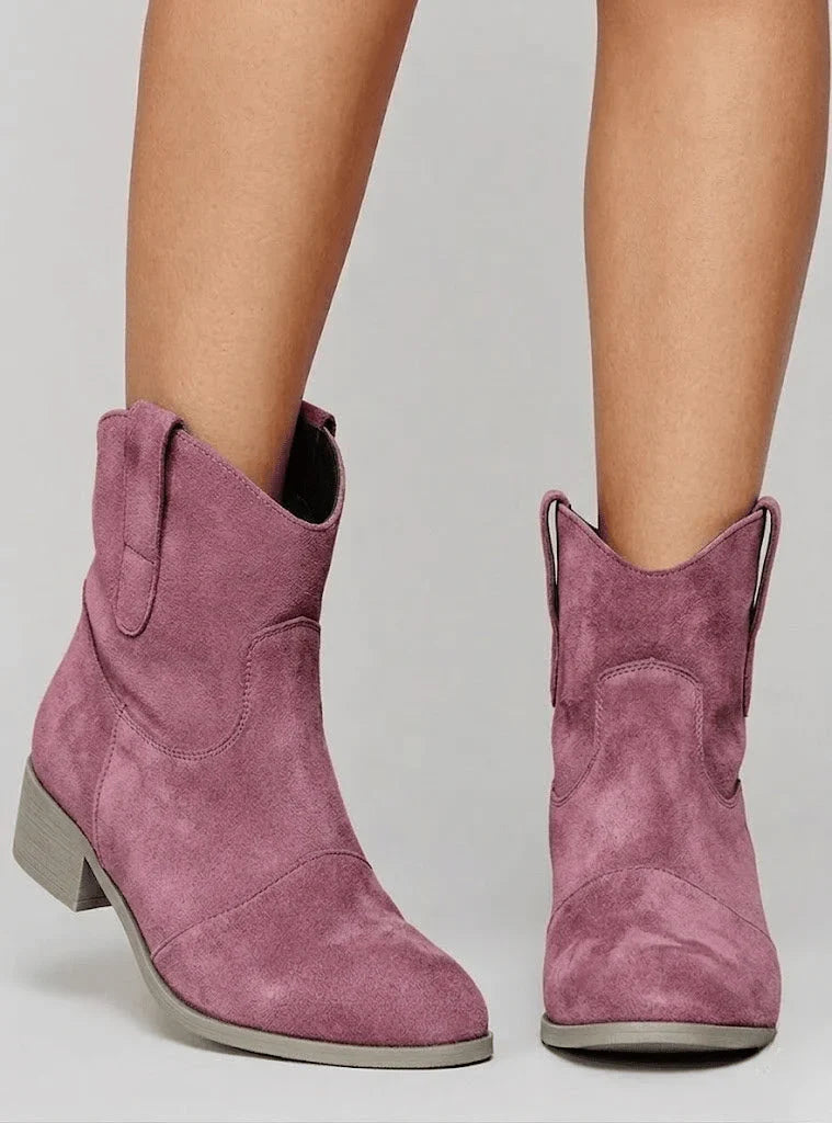 Giselle® | Chic Suede Ankle Boots