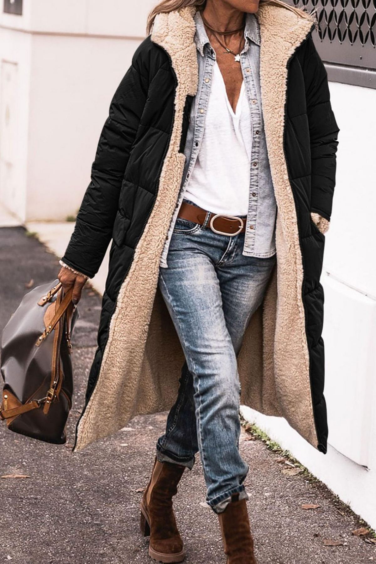 Sasha™ - Premium Elegant Reversible Coat