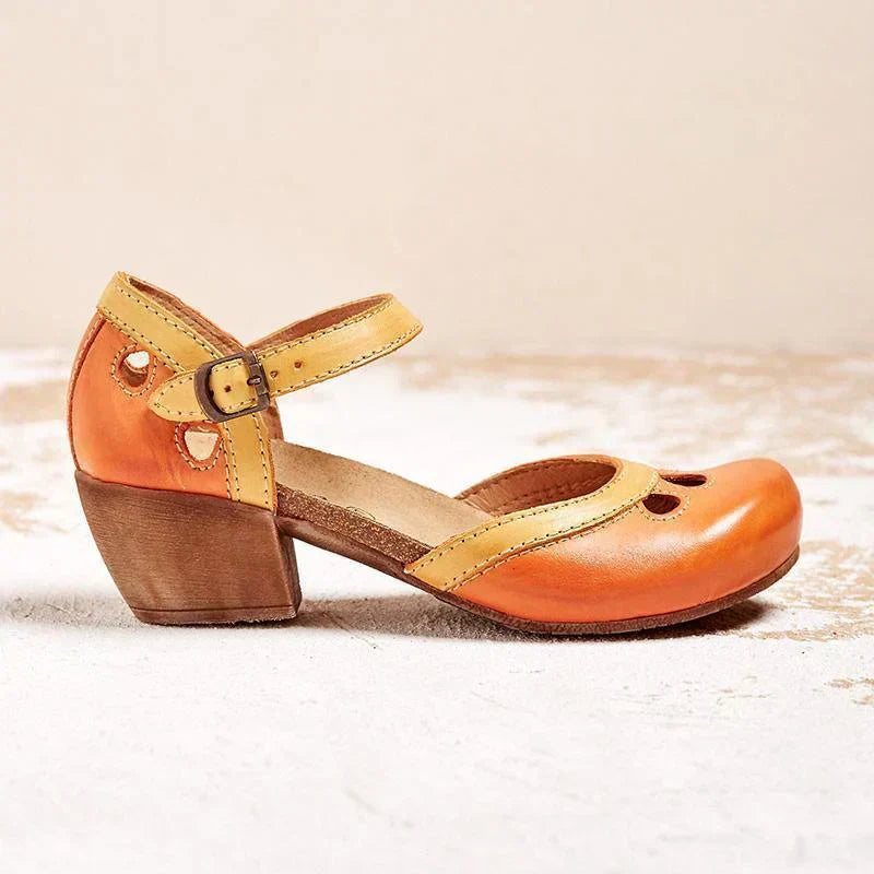 FRIA – COMFORTABLE LOW-HEEL SANDALS