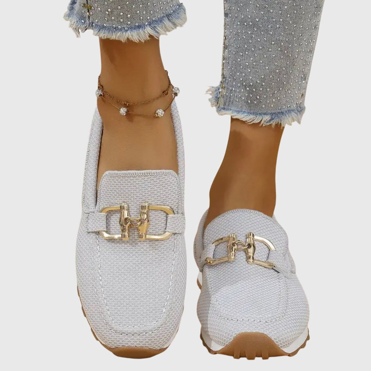 Susana | Slip On Buckle Orthopedic Loafers