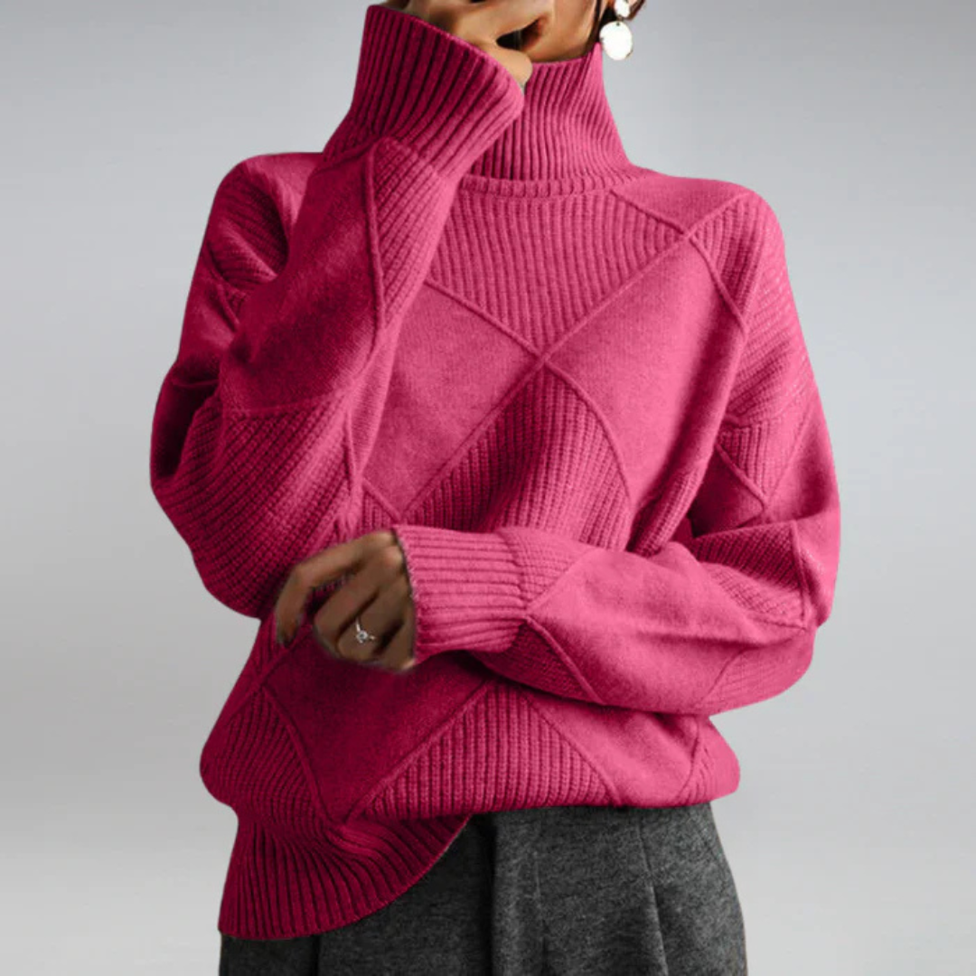 Poppy | Luxe Cashmere Turtleneck Sweater