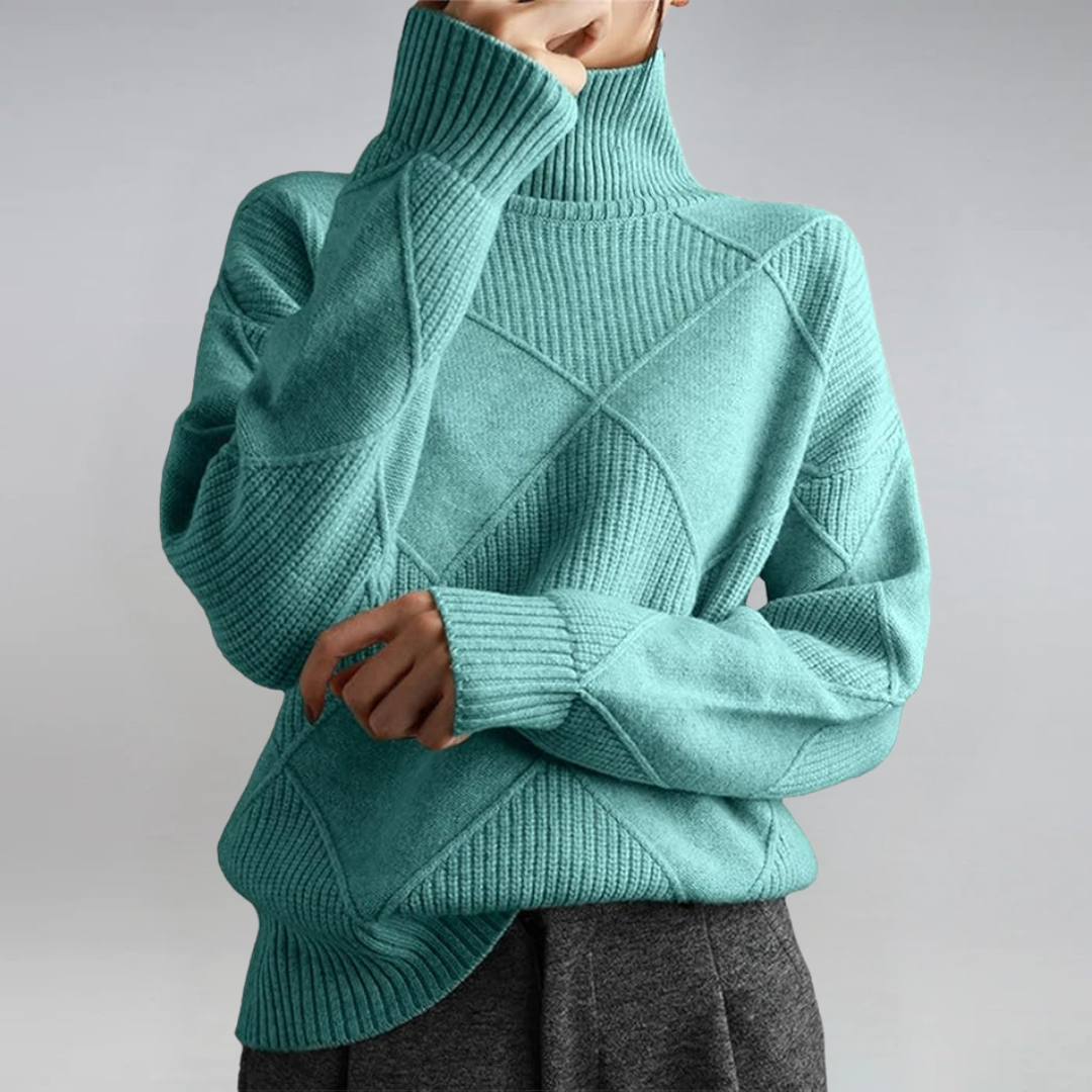 Poppy | Luxe Cashmere Turtleneck Sweater