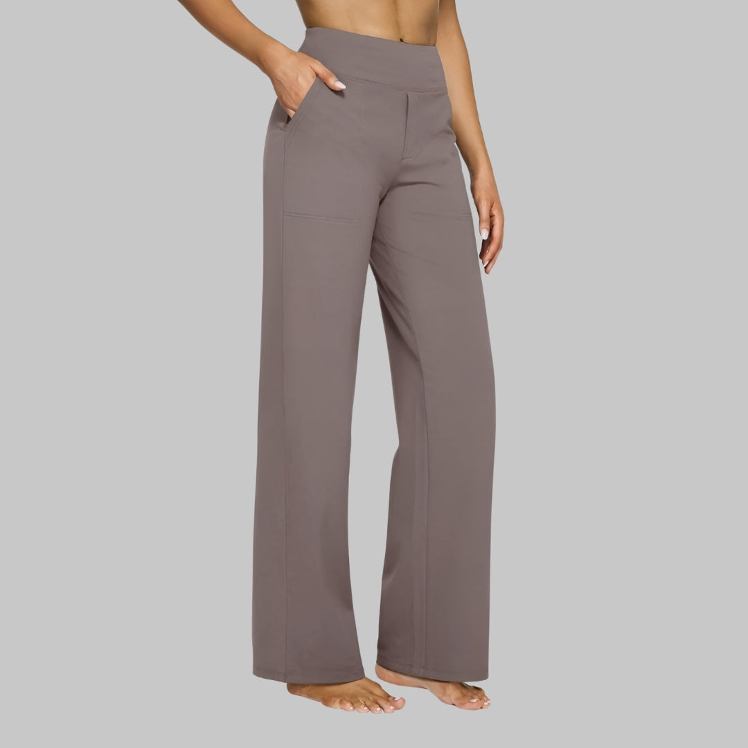 FELICIA – WIDE LEG COMFORT TROUSERS