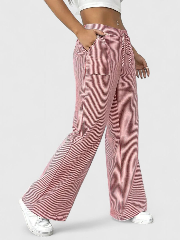 SIERRA – STRIPE FLOW LOUNGE PANTS