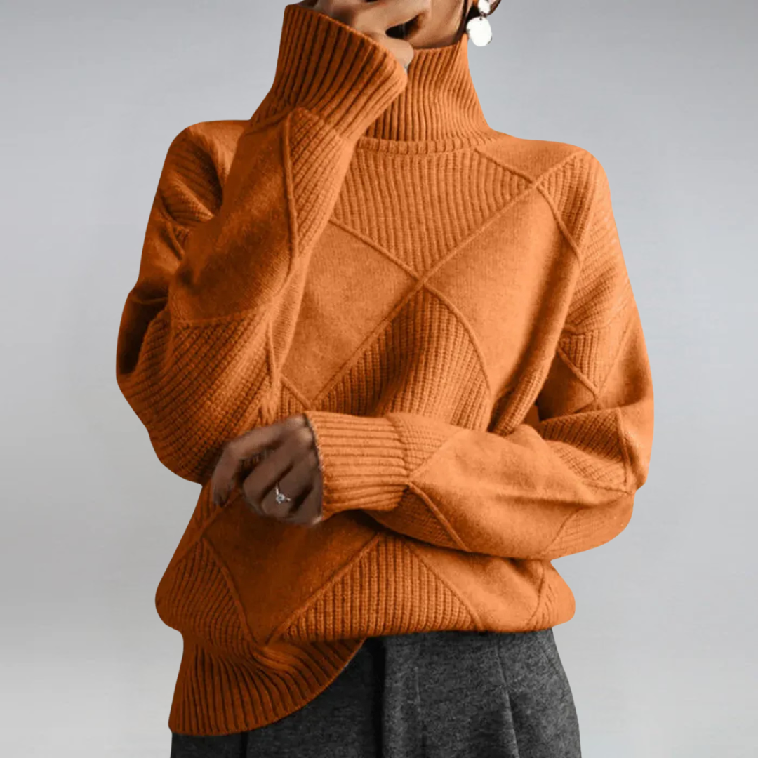 Poppy | Luxe Cashmere Turtleneck Sweater