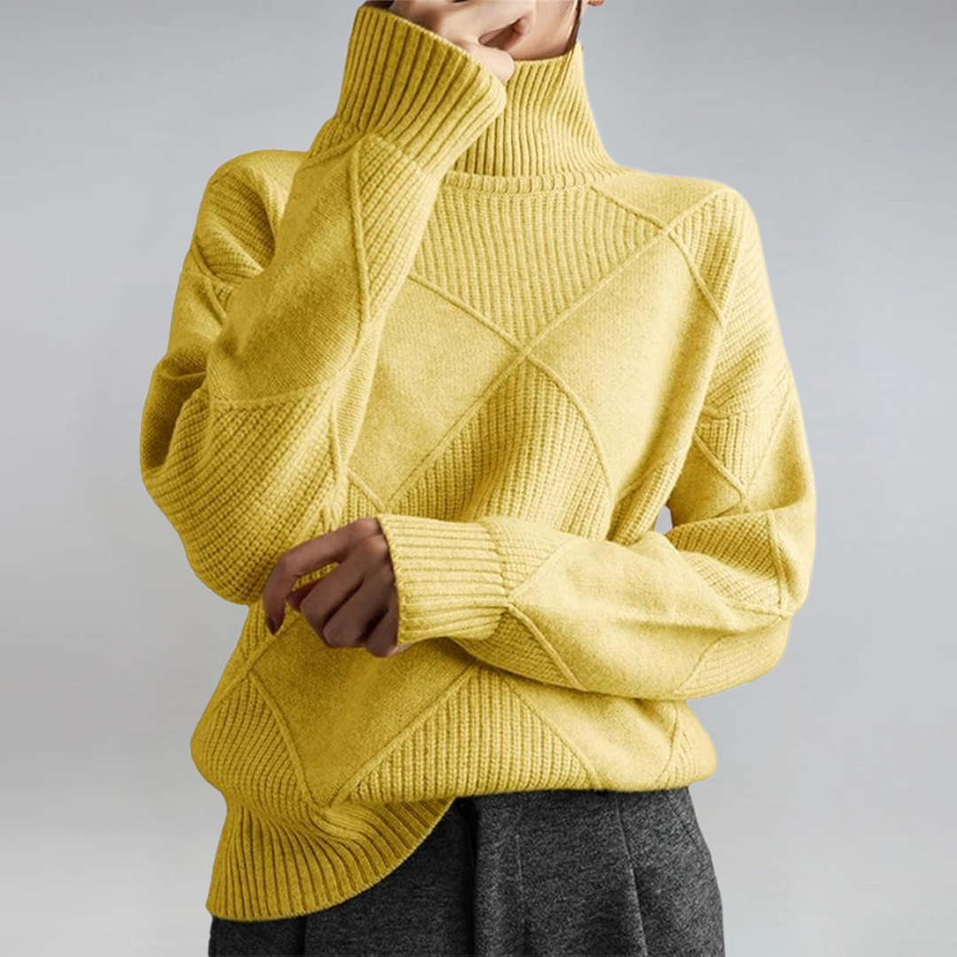 Poppy | Luxe Cashmere Turtleneck Sweater