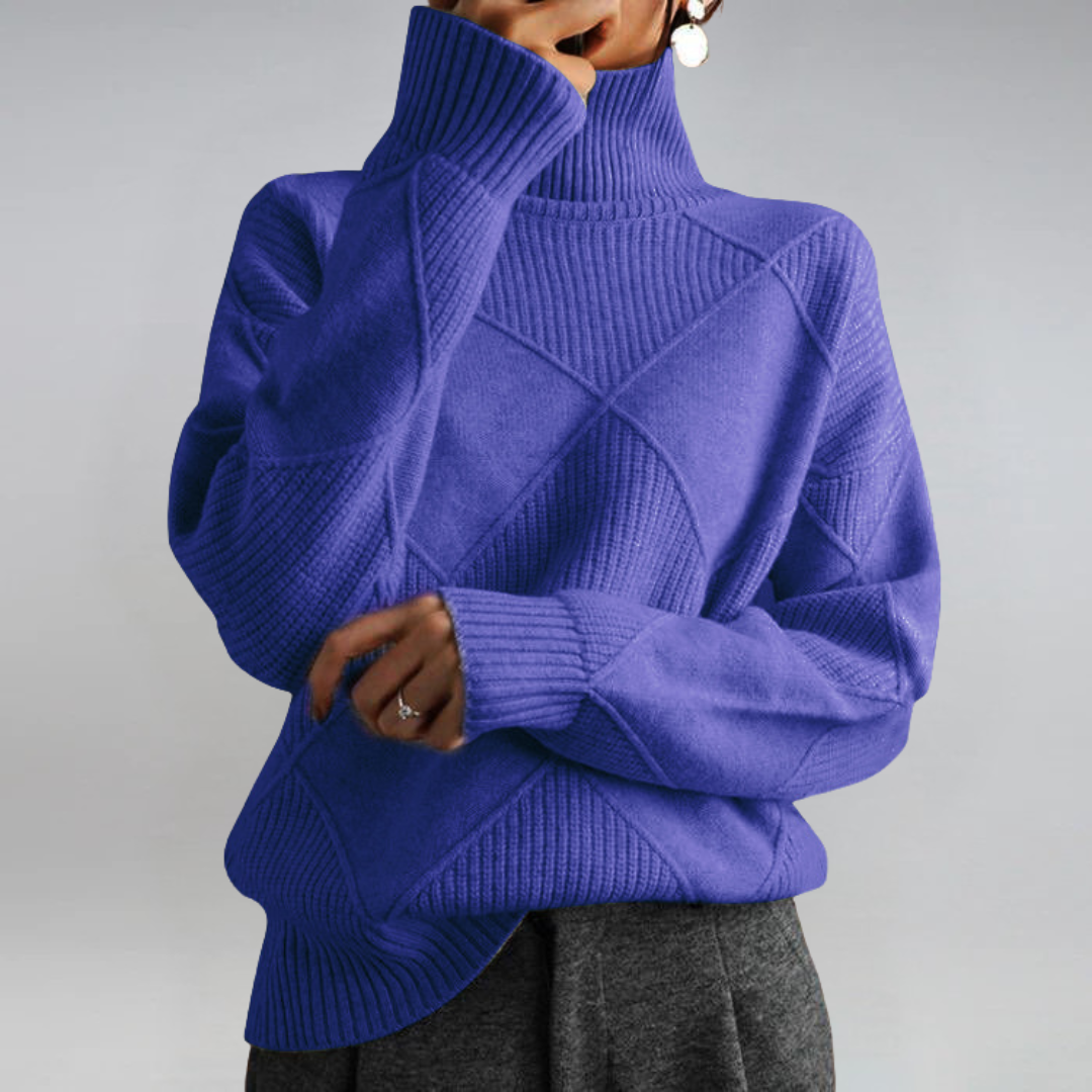 Poppy | Luxe Cashmere Turtleneck Sweater