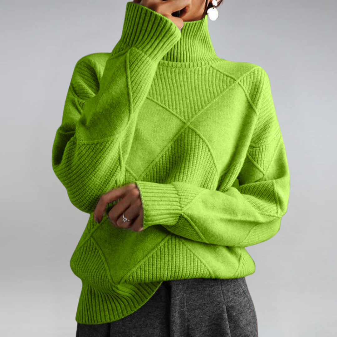 Poppy | Luxe Cashmere Turtleneck Sweater