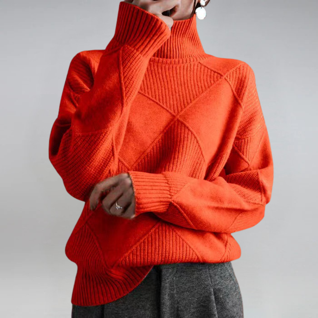 Poppy | Luxe Cashmere Turtleneck Sweater