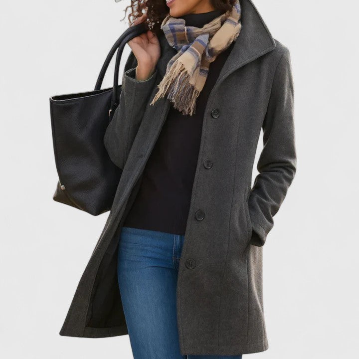 THALIA – TIMELESS SOPHISTICATED PEACOAT