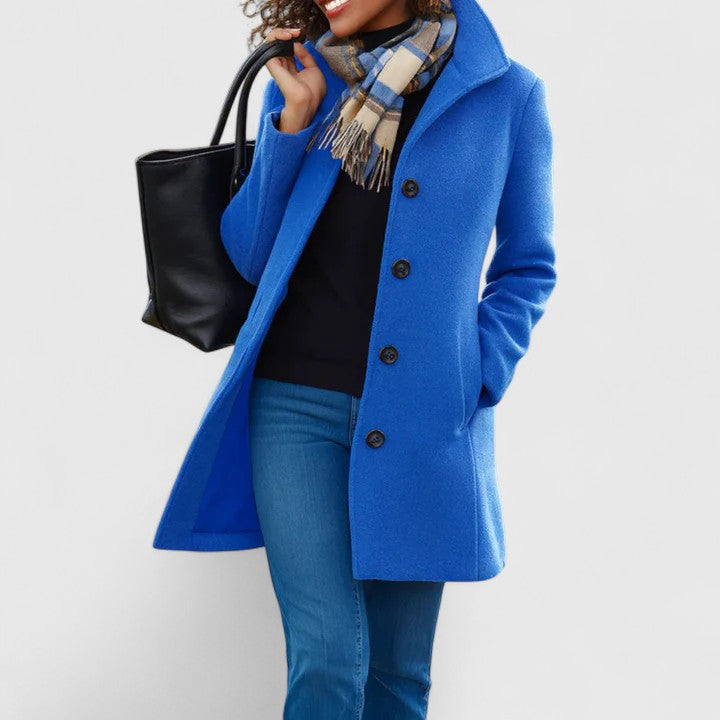 THALIA – TIMELESS SOPHISTICATED PEACOAT