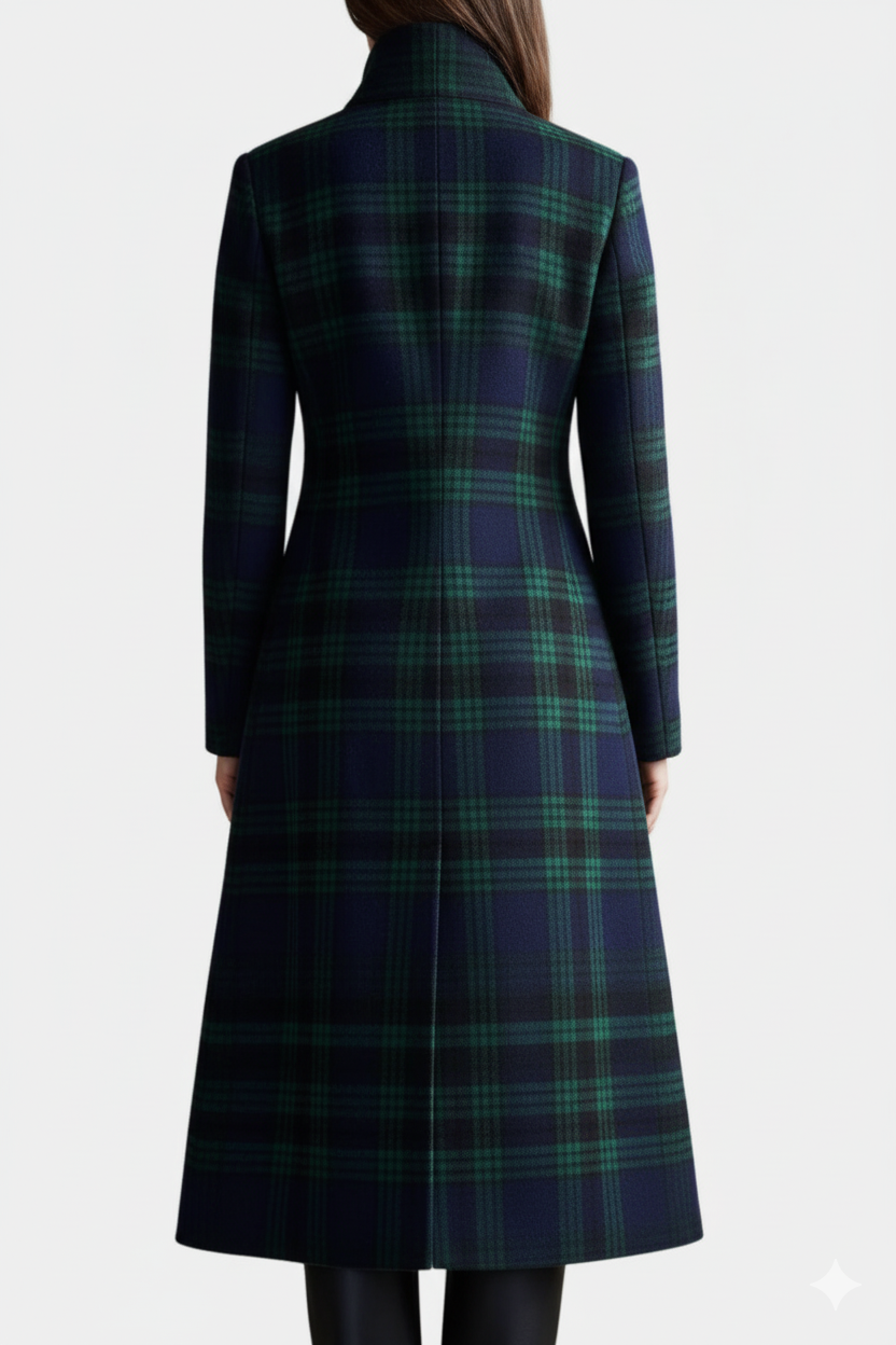 Claire™ | Timeless Plaid Coat