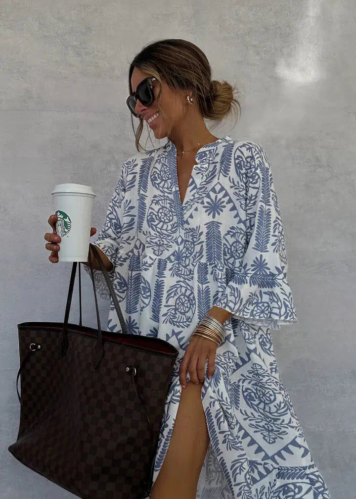 Anjie | Relaxed Boho Tunic Dress