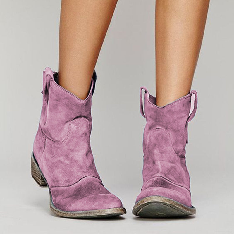 Karin – Suede Ankle Boots