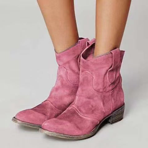 Karin – Suede Ankle Boots