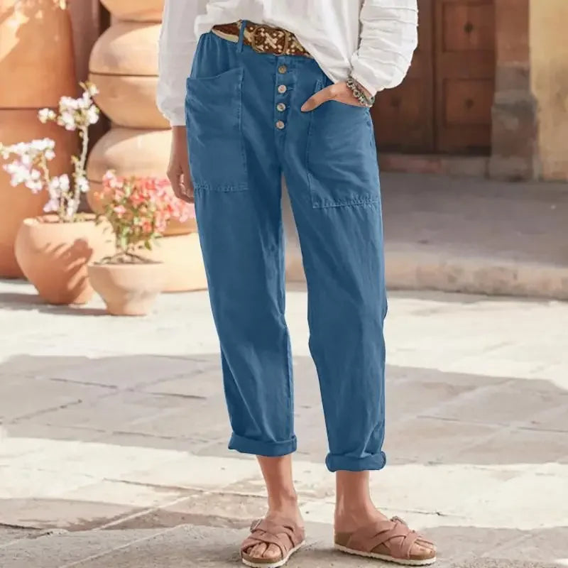 AURAVESSA – RELAXED FIT PANTS FOR EVERYDAY EASE