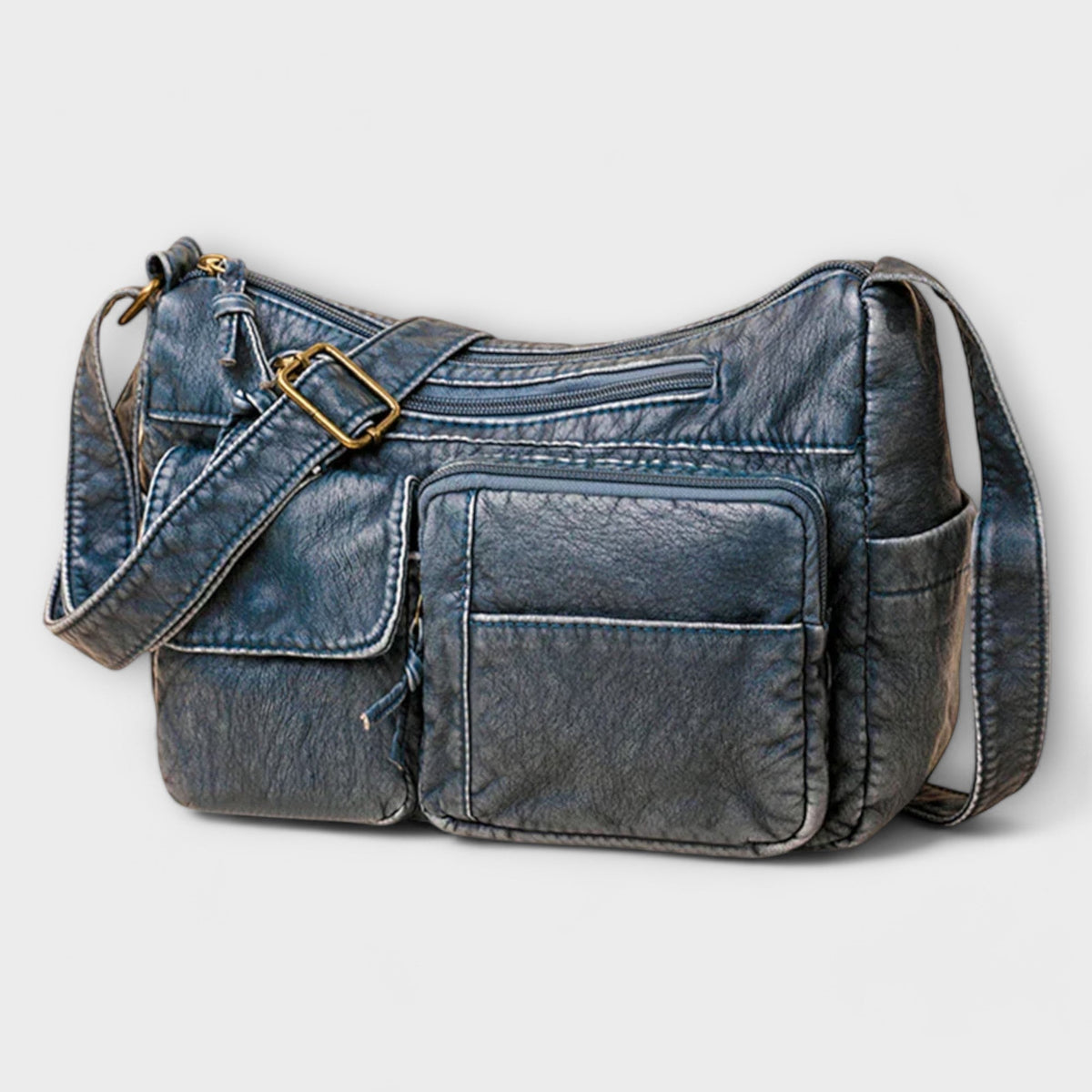 Old-School Leather Bag