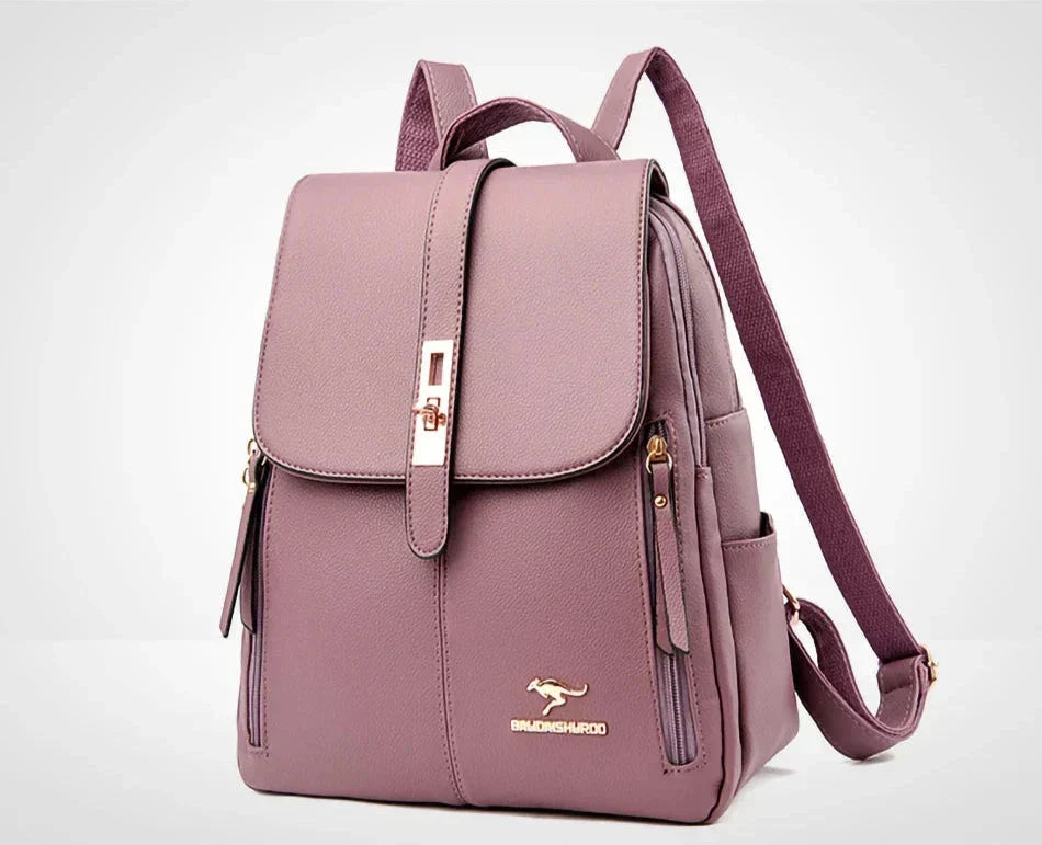 Alisa Leather Backpack