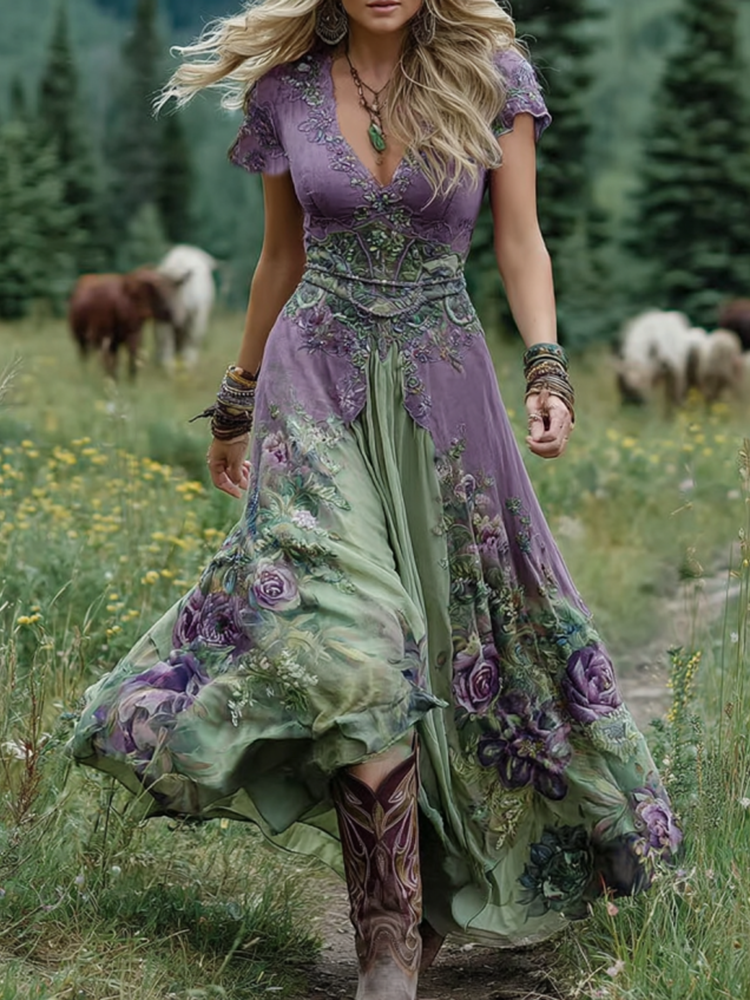 SERAPHINA – ENCHANTED BOHEMIAN MAXI DRESS