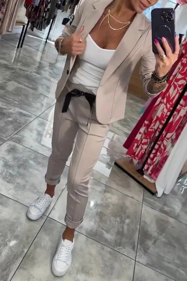 Ariane | Elegant Blazer and Pants Set