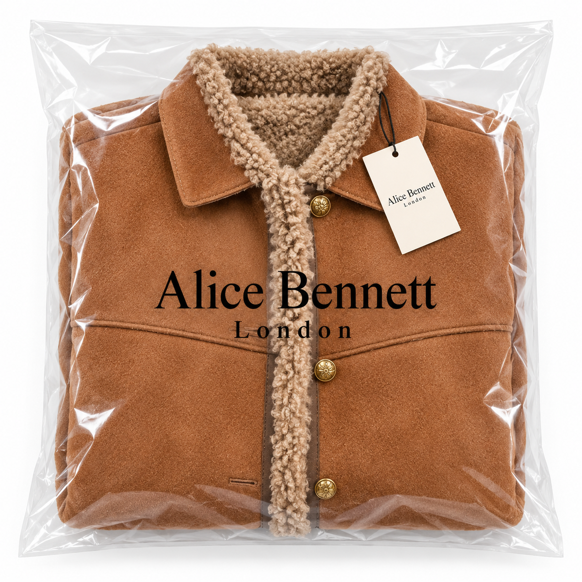 Fionellea | Shearling-Trim Jacket