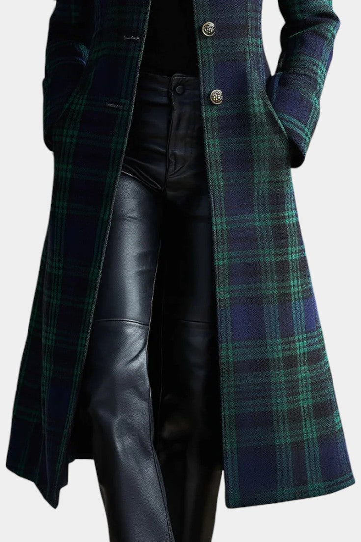 Claire™ | Timeless Plaid Coat