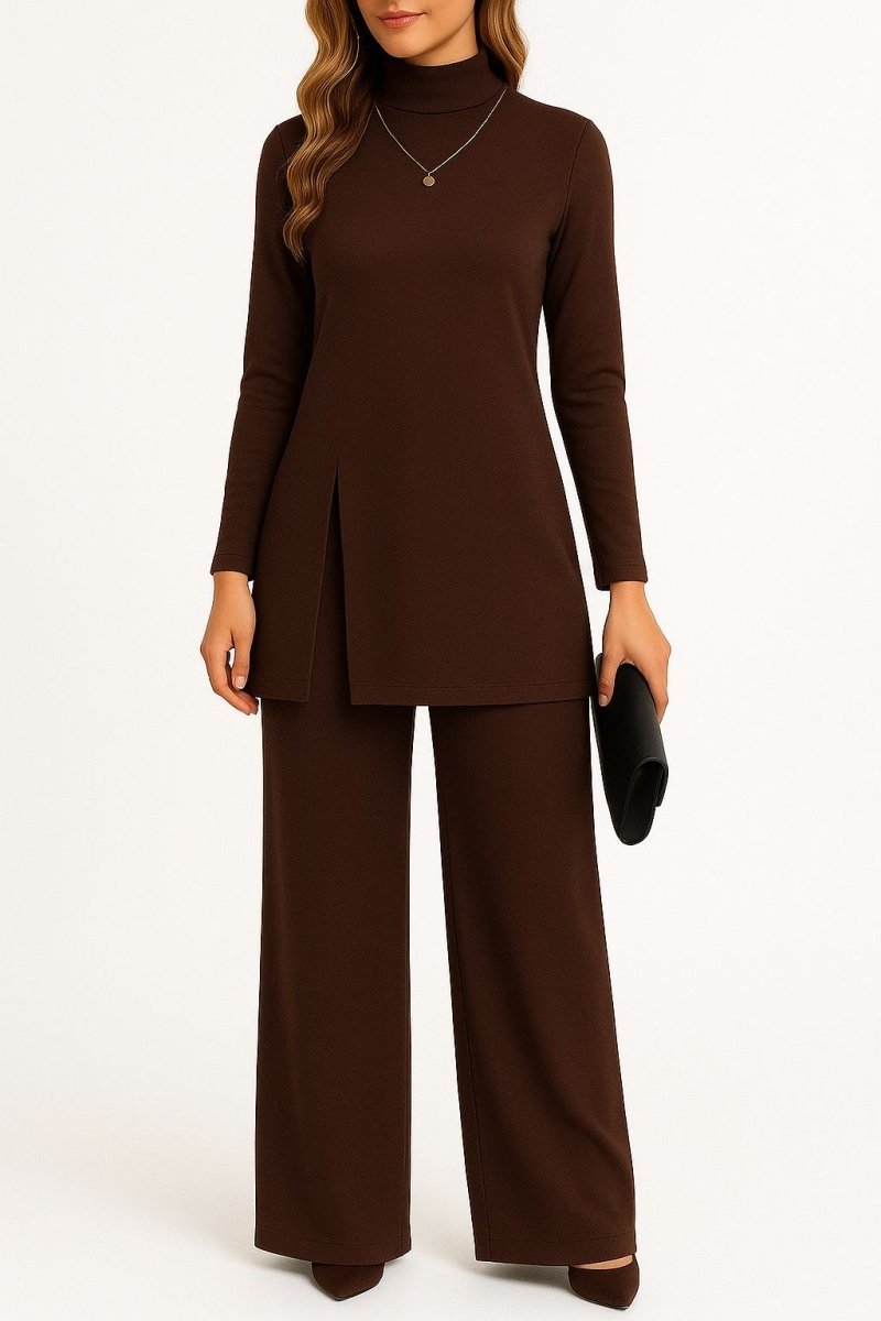 Iris Turtleneck Top & Pants Set