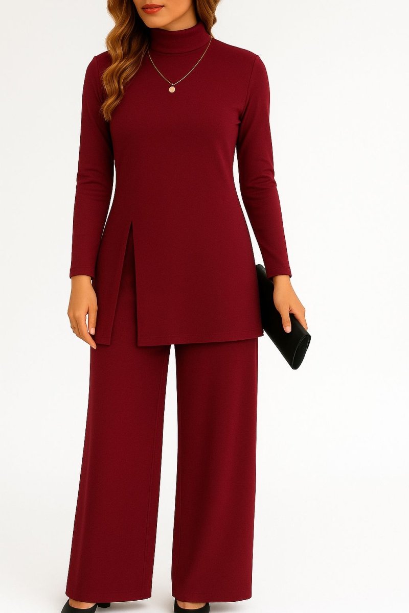 Iris Turtleneck Top & Pants Set