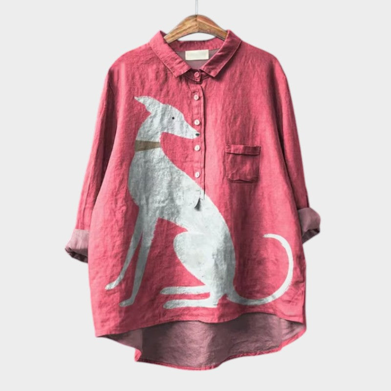 Amélie | Elegant Summer Linen Shirt