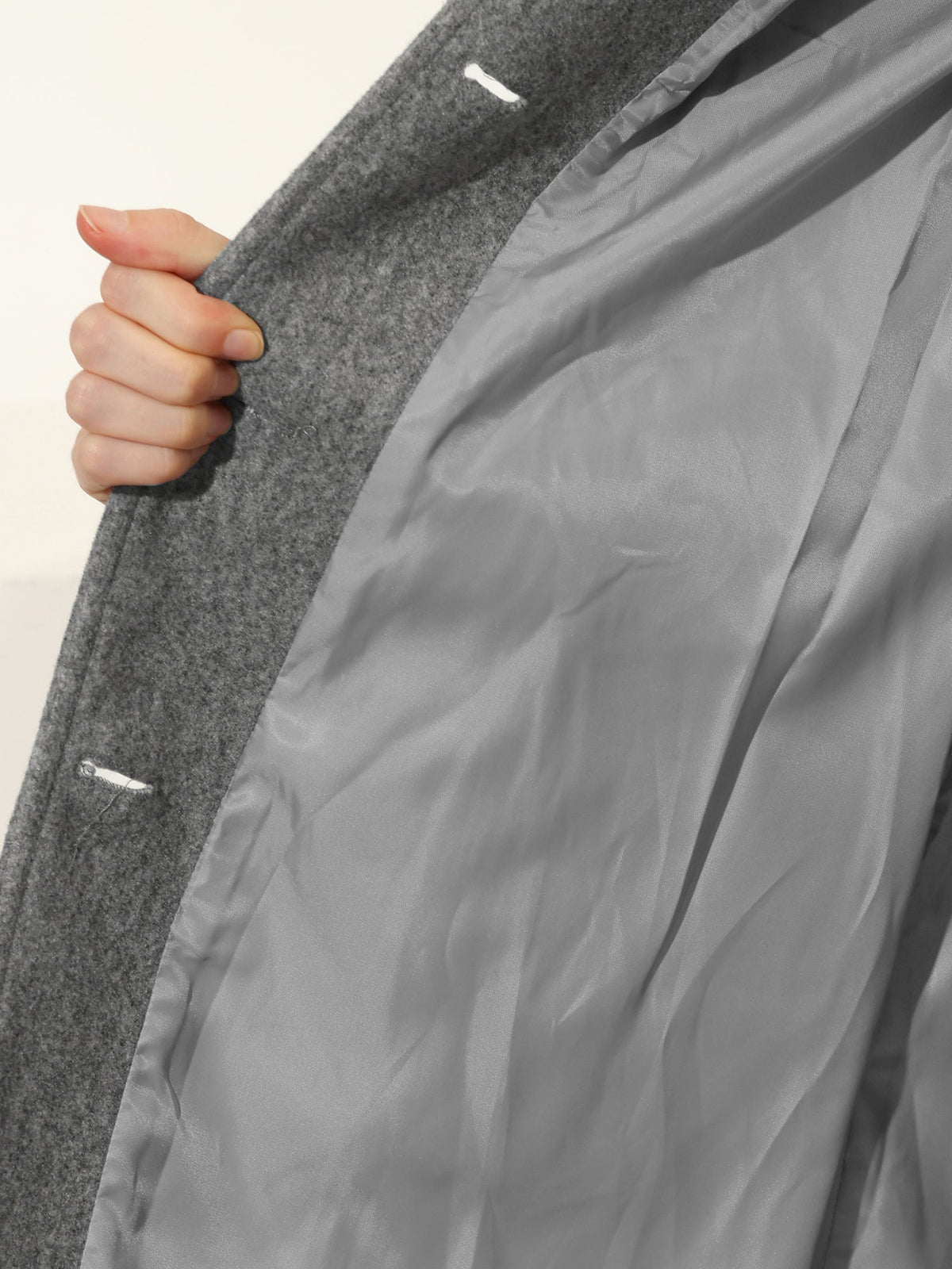 Birgitta - Women’s Winter Coat with One Button
