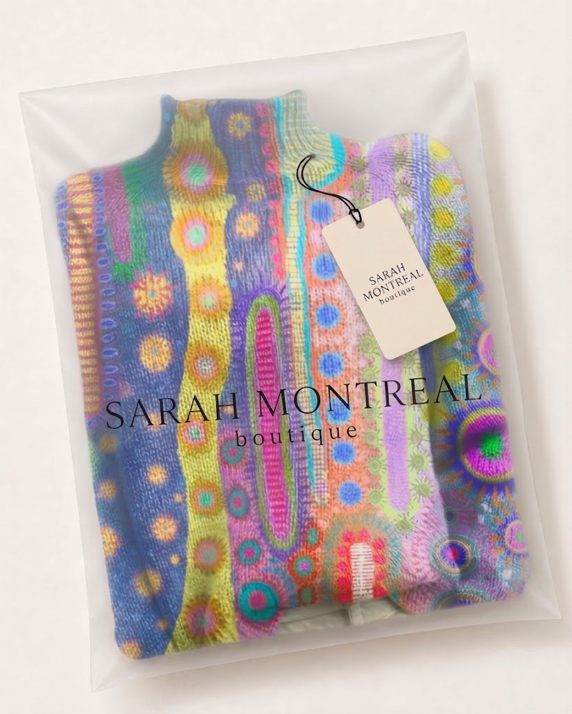 Daphne - Colorful Knit Turtleneck Sweater